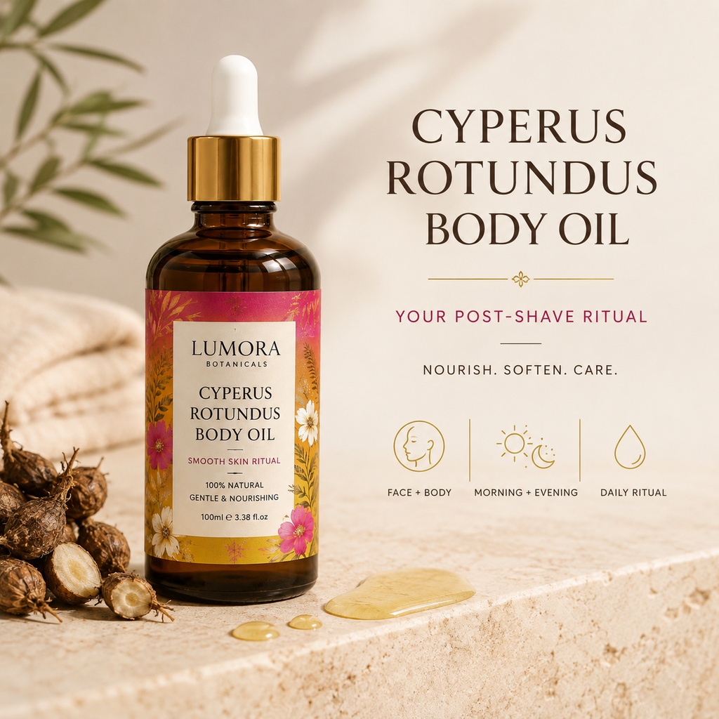 Lumora™ Cyperus Rotundus Post-Shave Oil