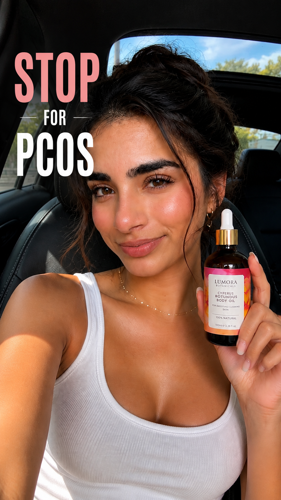 Reduza Visivelmente o Crescimento do Pelo Facial no Queixo, Lábio Superior e Pescoço — Impulsionado Naturalmente pela Cyperus Rotundus.